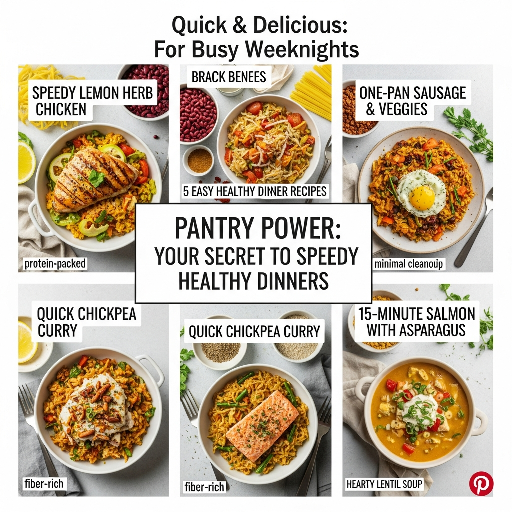 Pantry Power: Your Secret to Speedy Healthy Dinners