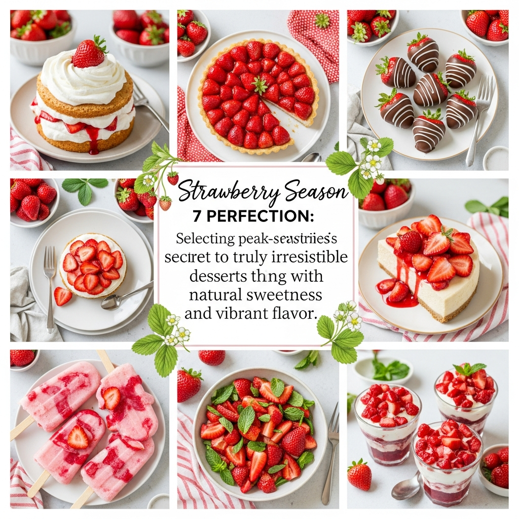 Selecting peak-season strawberries is the secret to truly irresistible desserts that sing with natural sweetness and vibrant flavor.