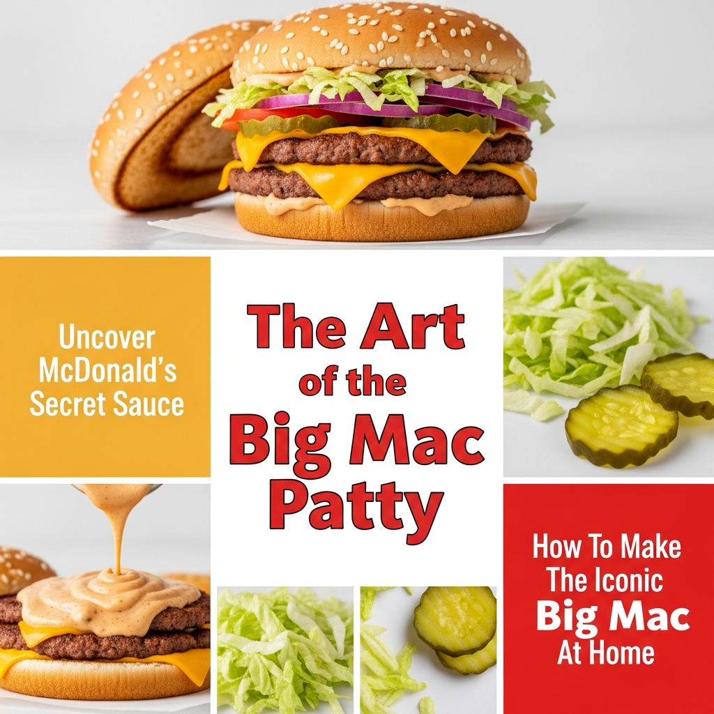 Uncover McDonald’s Secret Sauce: How To Make The Iconic Big Mac At Home