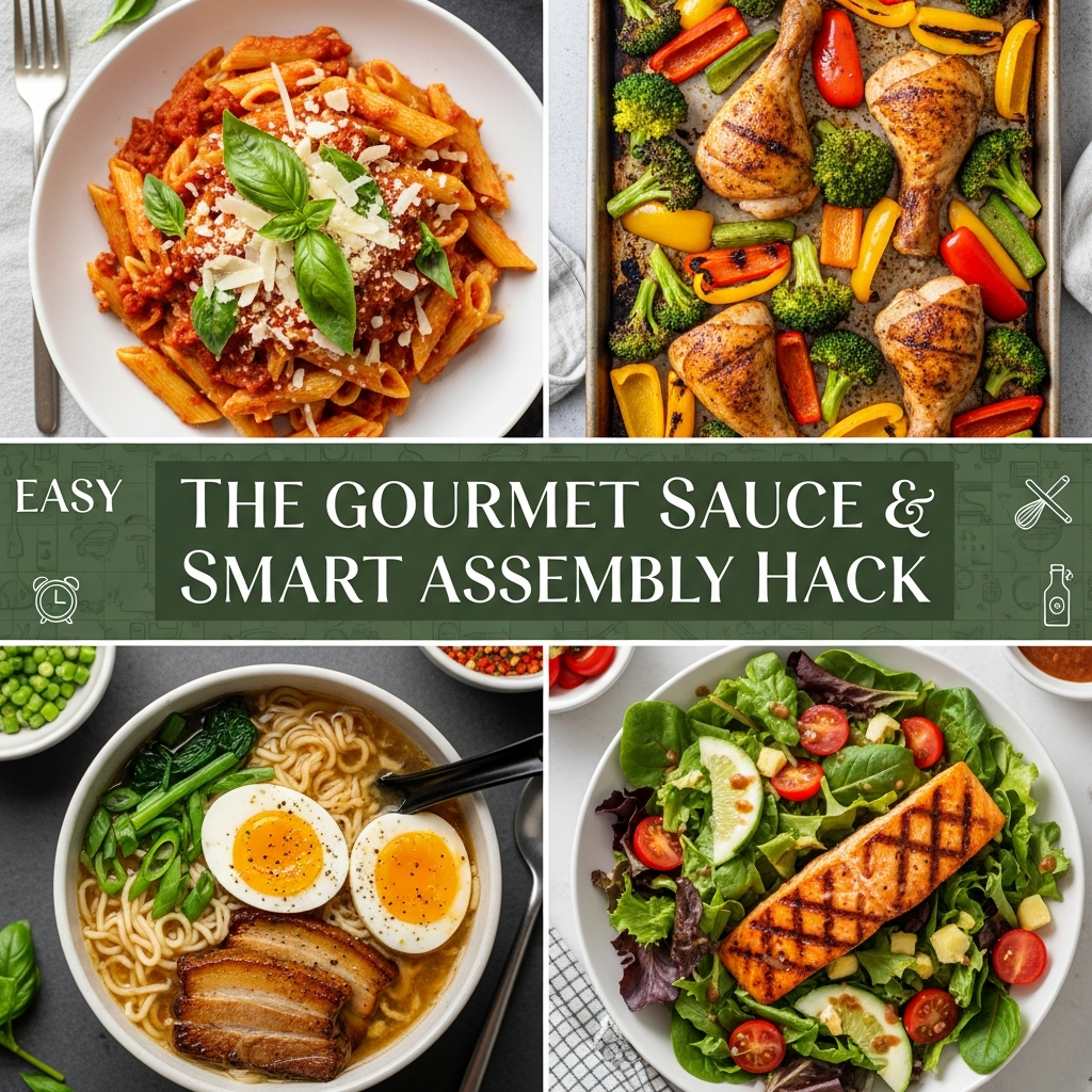 The Gourmet Sauce & Smart Assembly Hack