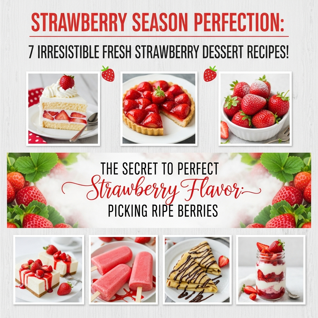 The Secret to Perfect Strawberry Flavor: Picking Ripe Berries